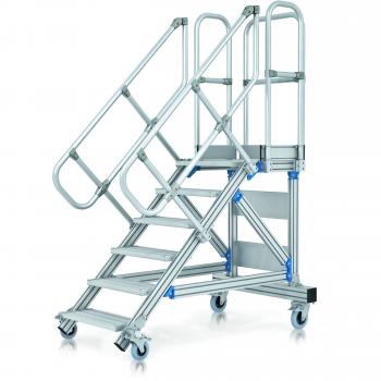 Zarges Plattformtreppe fahrbar